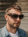 VEYREY VeyRey Unisex futurisztikus Calictor napszemüveg fekete univerzális