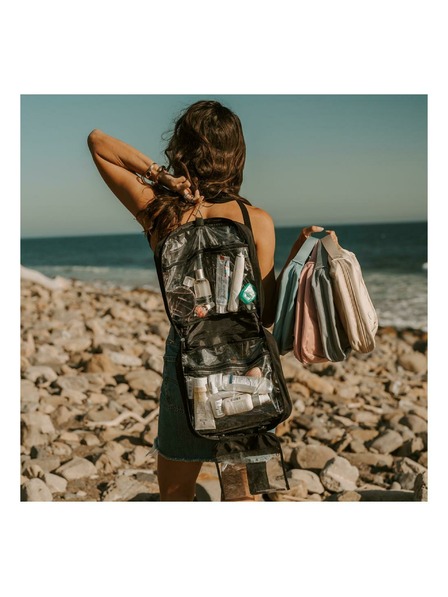 Heys Rózsaszín kozmetikai táska Heys Basic Toiletry Bag Tan