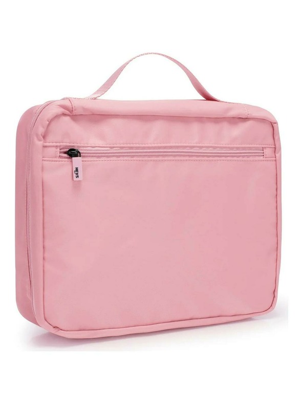 Heys Rózsaszín kozmetikai táska Heys Basic Toiletry Bag Tan