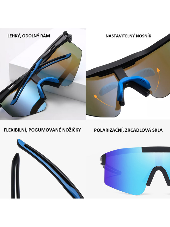 VEYREY Lila uniszex polarizált sport napszemüveg VeyRey Sesto