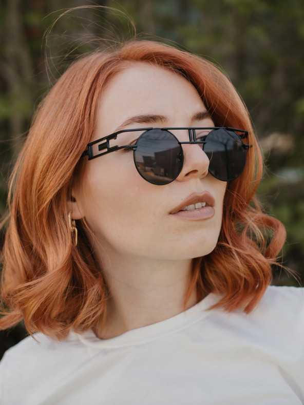 VEYREY Fekete unisex VeyRey Vethelthus napszemüveg