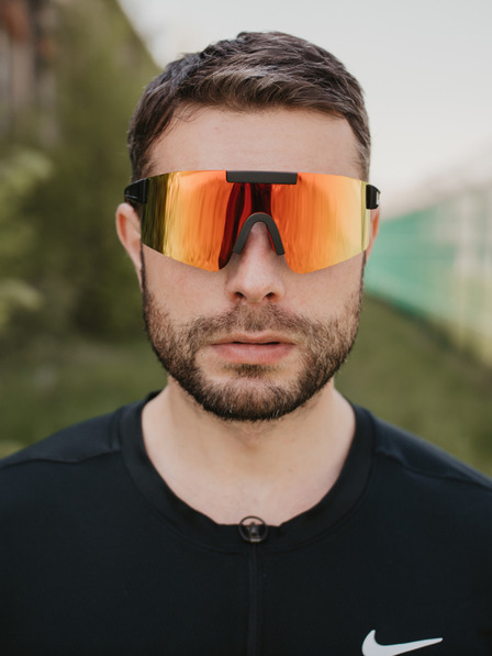 VEYREY Narancssárga uniszex polarizált sport napszemüveg VeyRey Tarik