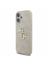 Guess Guess PU 4G Metal Logo Strap Hátlap iPhone 17-hez Pink