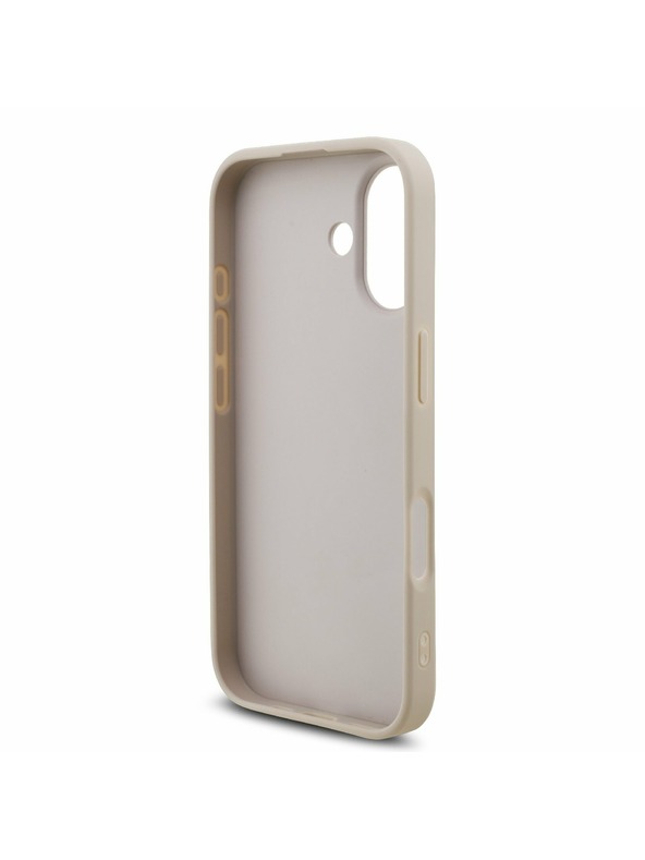 Guess Guess PU 4G Metal Logo Strap Hátlap iPhone 17-hez Pink