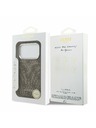 Guess Guess 4G MagSafe Hátlap iPhone 17 Pro-hoz Brown