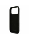 Karl Lagerfeld Karl Lagerfeld Liquid Silicone Metal Ikonik Hátlap iPhone 17 Pro Max-hoz Black