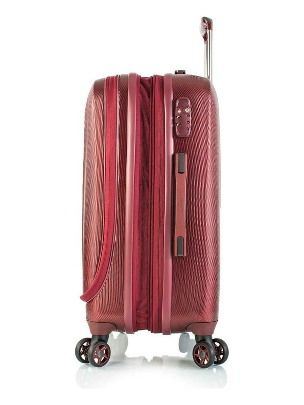 Heys Heys Vantage Smart Luggage M Burgundy utazókoffér