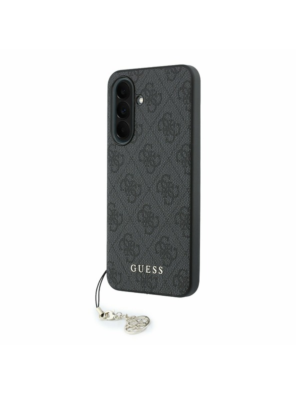 Guess Guess 4G Charm Hátsó Tok Samsung Galaxy A37-hez Black
