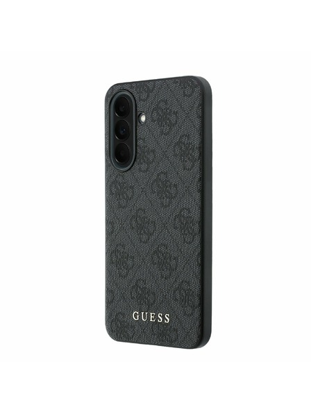 Guess Guess PU 4G Metal Classic Logo Hátsó Tok Samsung Galaxy A37-hez Grey