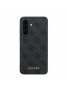 Guess Guess PU 4G Metal Classic Logo Hátsó Tok Samsung Galaxy A37-hez Grey