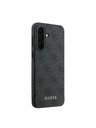 Guess Guess PU 4G Metal Classic Logo Hátsó Tok Samsung Galaxy A37-hez Grey