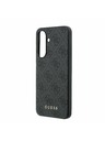 Guess Guess PU 4G Metal Classic Logo Hátsó Tok Samsung Galaxy A37-hez Grey