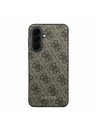 Guess Guess PU 4G Metal Classic Logo Hátsó Tok Samsung Galaxy A37-hez Brown