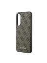 Guess Guess PU 4G Metal Classic Logo Hátsó Tok Samsung Galaxy A37-hez Brown