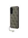 Guess Guess 4G Charm Hátsó Tok Samsung Galaxy A37-hez Brown