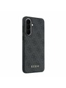 Guess Guess PU 4G Metal Classic Logo Hátsó Tok Samsung Galaxy A57-hez Grey