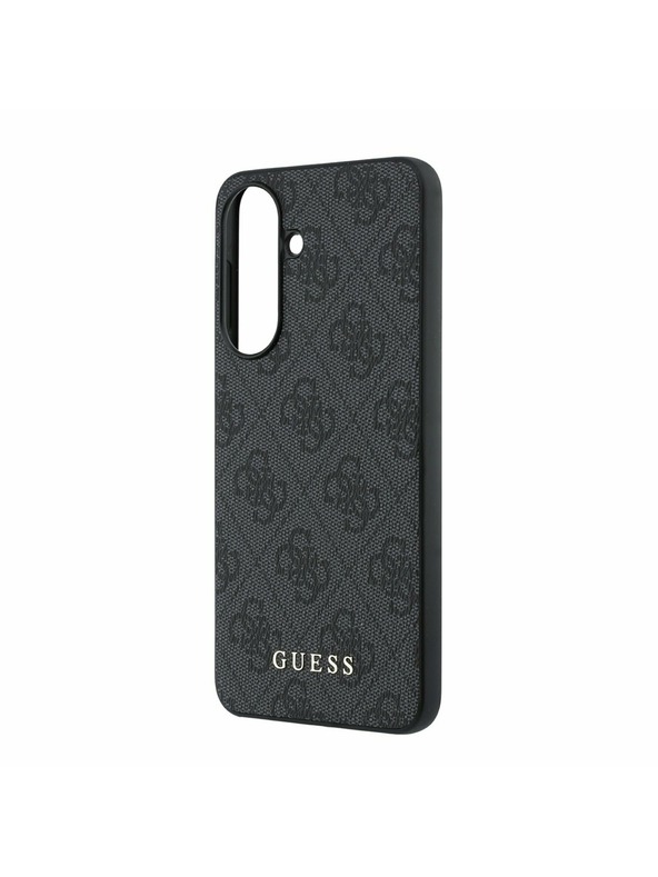 Guess Guess PU 4G Metal Classic Logo Hátsó Tok Samsung Galaxy A57-hez Grey