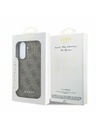Guess Guess PU 4G Metal Classic Logo Hátsó Tok Samsung Galaxy A57-hez Brown