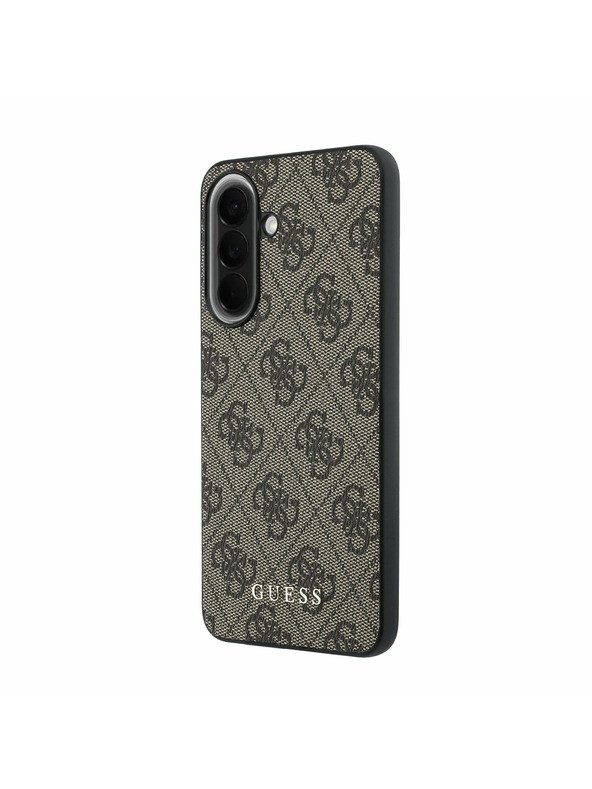 Guess Guess 4G Charm Hátsó Tok Samsung Galaxy A57-hez Brown