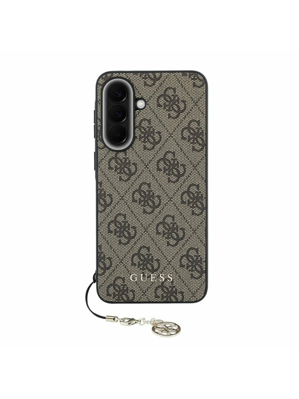 Guess Guess 4G Charm Hátsó Tok Samsung Galaxy A57-hez Brown