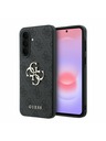 Guess Guess PU 4G Metal Logo Hátsó Tok Samsung Galaxy A37-hez Grey