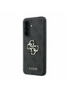 Guess Guess PU 4G Metal Logo Hátsó Tok Samsung Galaxy A37-hez Grey