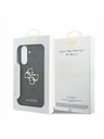 Guess Guess PU 4G Metal Logo Hátsó Tok Samsung Galaxy A37-hez Grey