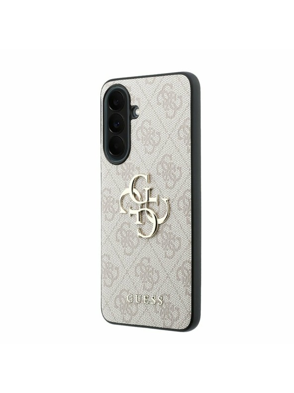 Guess Guess PU 4G Metal Logo Hátsó Tok Samsung Galaxy A37-hez Pink