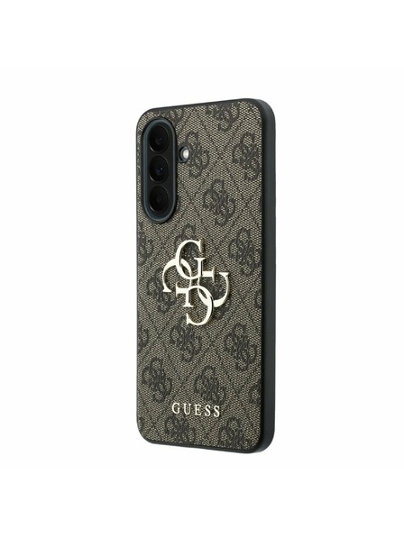 Guess Guess PU 4G Metal Logo Hátsó Tok Samsung Galaxy A37-hez Brown