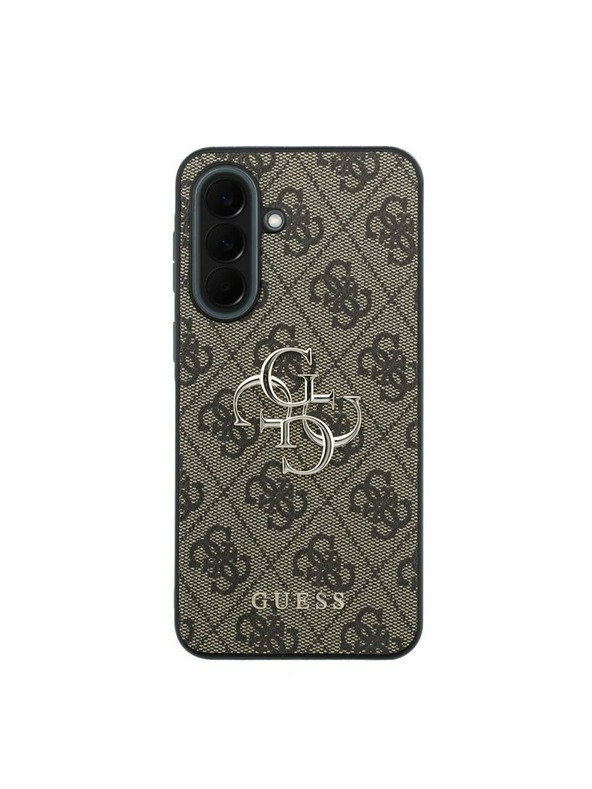 Guess Guess PU 4G Metal Logo Hátsó Tok Samsung Galaxy A37-hez Brown