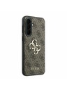 Guess Guess PU 4G Metal Logo Hátsó Tok Samsung Galaxy A37-hez Brown
