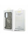 Guess Guess PU 4G Metal Logo Hátsó Tok Samsung Galaxy A37-hez Brown