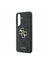 Guess Guess PU 4G Metal Logo Hátsó Tok Samsung Galaxy A57-hez Grey