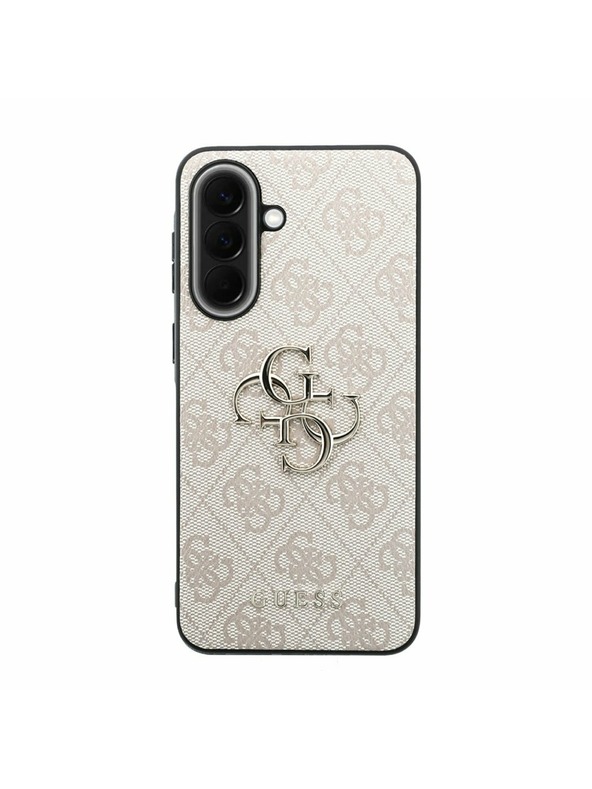 Guess Guess PU 4G Metal Logo Hátsó Tok Samsung Galaxy A57-hez Pink