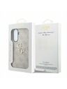 Guess Guess PU 4G Metal Logo Hátsó Tok Samsung Galaxy A57-hez Pink