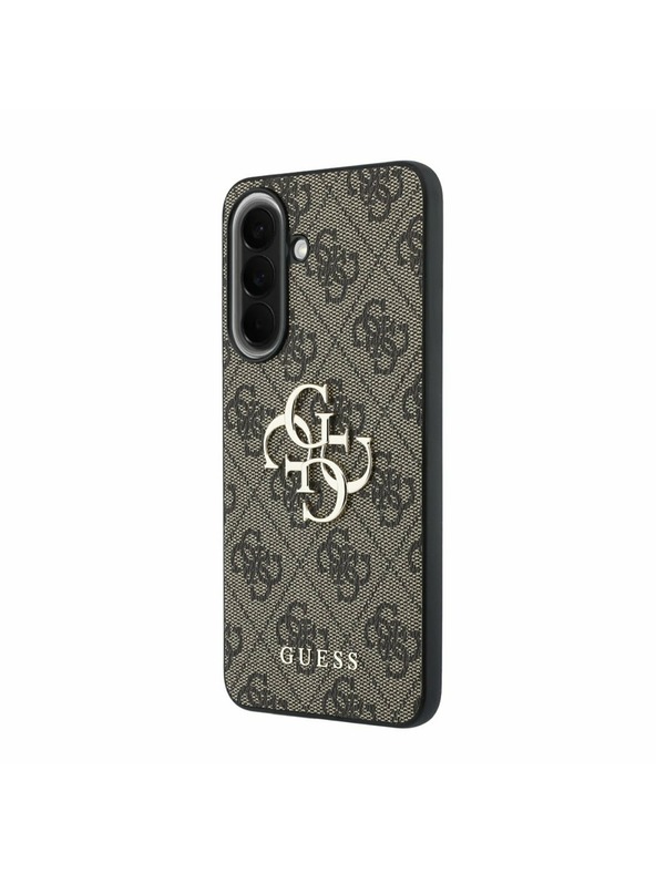 Guess Guess PU 4G Metal Logo Hátsó Tok Samsung Galaxy A57-hez Brown