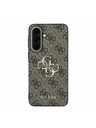Guess Guess PU 4G Metal Logo Hátsó Tok Samsung Galaxy A57-hez Brown