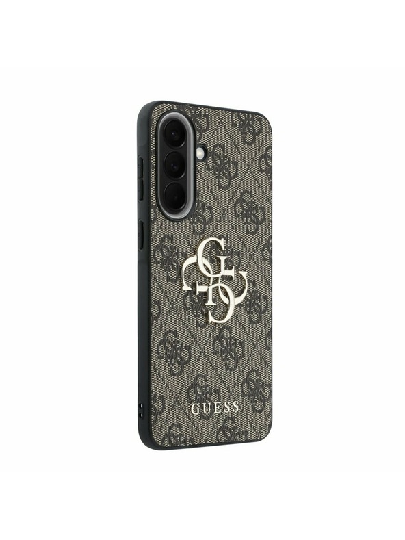 Guess Guess PU 4G Metal Logo Hátsó Tok Samsung Galaxy A57-hez Brown