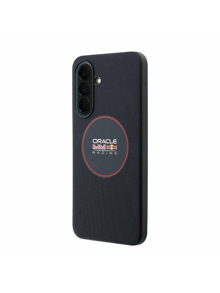 Red Bull Red Bull PU Leather Red Ring MagSafe Hátsó Tok Samsung Galaxy A37-hez Navy