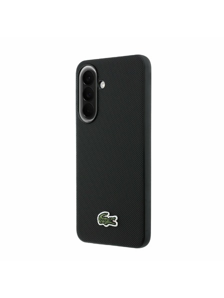 Lacoste Lacoste Iconic Petit Pique Woven Logo MagSafe Hátsó Tok Samsung Galaxy A57-hez Black