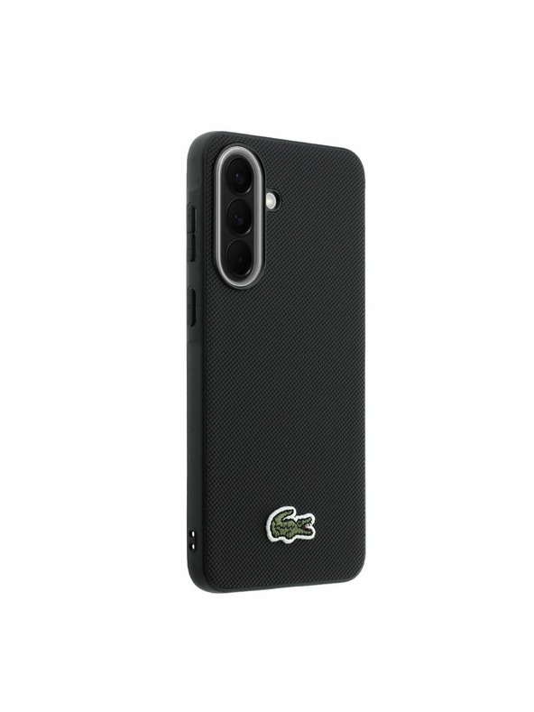 Lacoste Lacoste Iconic Petit Pique Woven Logo MagSafe Hátsó Tok Samsung Galaxy A57-hez Black