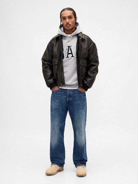 GAP Oversize pulóver Extra Heavyweight logóval Unisex GAP