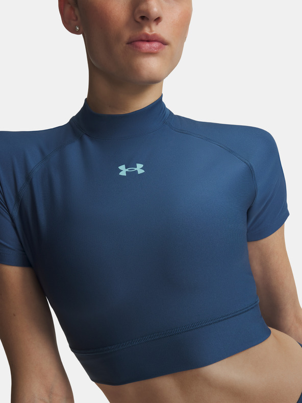 Under Armour Női póló Under Armour HeatGear Crop Mock SS