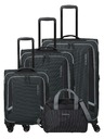 Travelite Utazó Bőröndhalmaz Travelite Corsiica S,M,L,BB Fekete