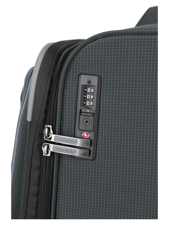 Travelite Utazó Bőröndhalmaz Travelite Corsiica S,M,L,BB Fekete
