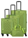 Travelite Utazó Bőröndhalmaz Travelite Corsiica S,M,L,BB Friss Zöld