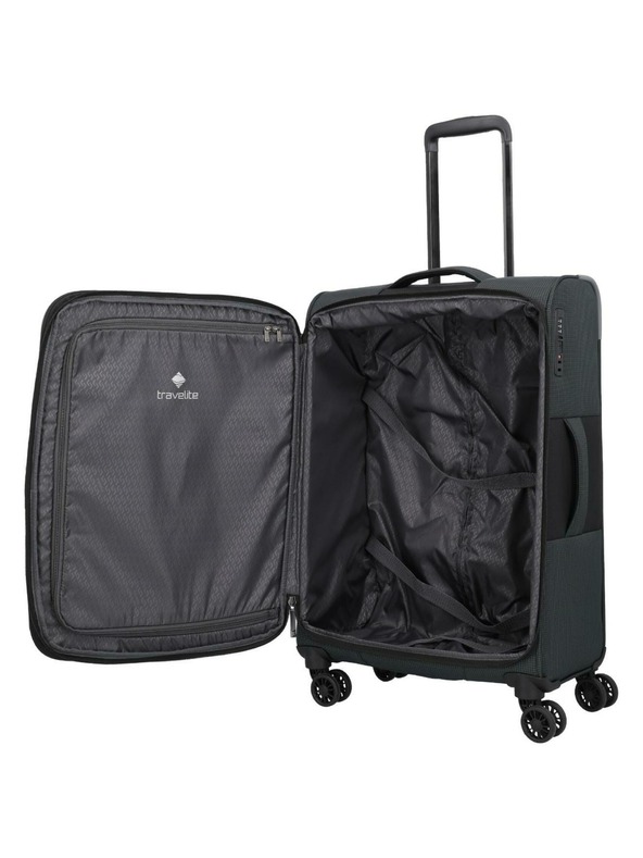 Travelite Utazó Bőrönd Travelite Corsiica M Fekete