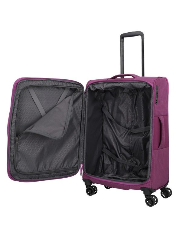 Travelite Utazó Bőrönd Travelite Corsiica M Rózsaszín