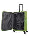 Travelite Utazó Bőrönd Travelite Corsiica L Friss Zöld