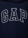 GAP Gyerek pulóver logóval és fleece béléssel GAP